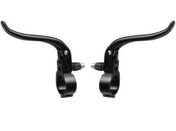 Alhonga 3-Finger-Bremshebelset Alu Schwarz 22.2mm Bis 23.8mm