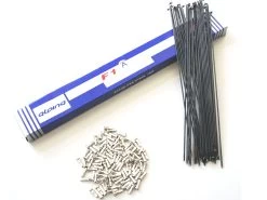 Alpina F1 Nirospeichen Schwarz 2.00x294mm 100Stck