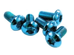 Clarks Schraubenset Torx M5 Blau