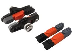 Clarks CPS240B Rennrad-Bremsschuhe Schwarz Mit Ersatzpads