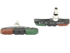 Contec V-Stop 3D V-Brake-Bremsschuhe Schwarz Cartridge / Triple Contour Design