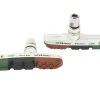 Contec V-Stop 3D V-Brake-Bremsschuhe Silber Cartridge / Triple Contour Design