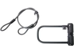 Contec Powerlock Bügelschloss 115x230mm Inkl. 120cm Schlaufenkabel