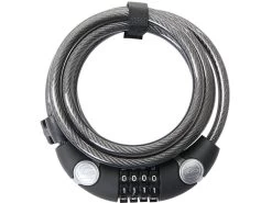 Contec EcoLoc Zahlen-Spiralkabelschloss 10mm 185cm