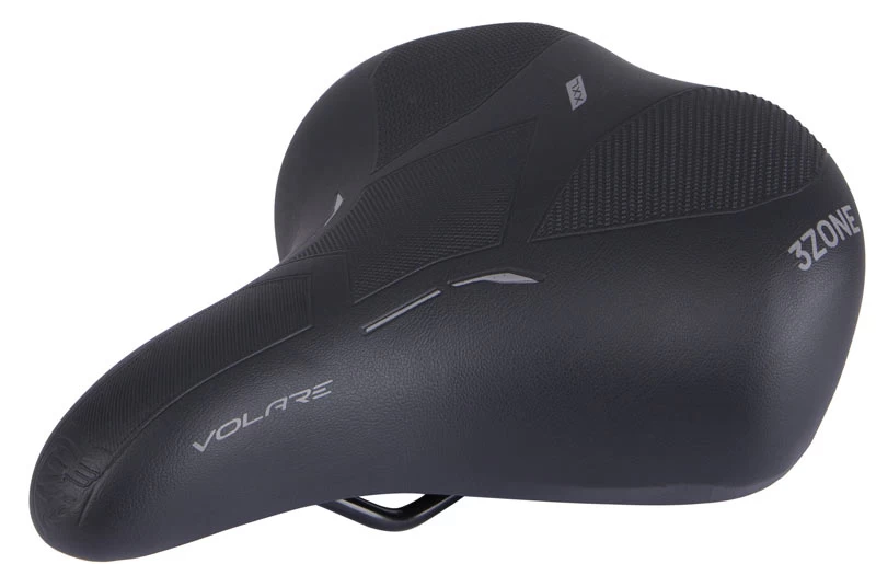 Contec Sattel Volare City XXL Unisex Schwarz