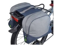 Dahon Doppelpacktasche Blau-grau