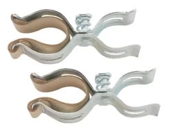 Fixnippel Luftpumpen-Halterklemmen Paar