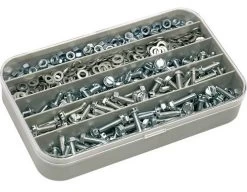 Sechskantschraubenbox M6 Verzinkt