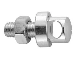 Strebenkloben Verzinkt M5 / Gewindelänge 15mm / Lochbreite 5.3mm