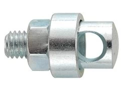 Strebenkloben Verzinkt M5 / Gewindelänge 12mm / Lochbreite 4.7mm