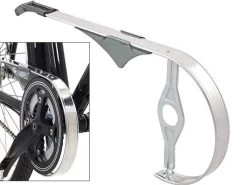 Hebie Chainbar 394 Alu-Kettenschutz Silber Für 44-48 Zähne NS