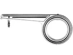 Horn SL23 Alu-Kettenschutz Silber Poliert