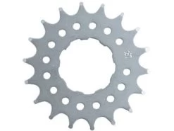 Point Kassetten-Singlespeedritzel CrMo Silber 17 Zähne
