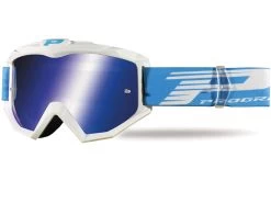 Progrip Cross Brille 3201 FL Weiss/hellblau