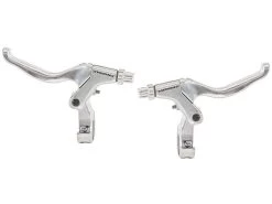 Promax Bremshebelset Alu Silber 22.2