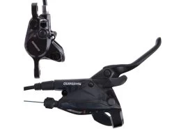 Shimano EF505/MT200 Scheibenbremse Schwarz Hinten 7-Gang