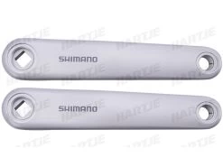 Shimano Steps FC-E5000 Kurbelsatz Silber 4-kant