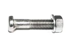 Fixnippel Sattelklemmbolzen Stahl Verzinkt M8x40mm