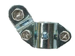 Seitendynamo-Halterung Silber Für Hinterbaustrebe