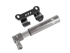 M-Wave Mini-Luftpumpe Air Midget Alu Silber