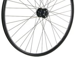 Vorderrad 28 Zoll 19-622 Ryde Taurus Disc Schwarz / Shimano Deore HB-M525 Schwarz / Speichen Schwarz